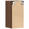 vidaXL Mobile Pensile “Riga” Rovere Marrone 30x29,5x60 cm
