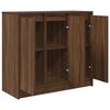 vidaXL Credenza Rovere Marrone 85x34x76 cm in Legno Multistrato