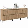 vidaXL Sideboards 3 pcs Rovere artigianale 60 x 35 x 70 cm