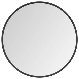 vidaXL Specchio da Parete Nero 60 cm