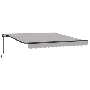 vidaXL Tenda Retrattile Grigio chiaro 300 x 250 cm