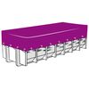 vidaXL Rete per Container in HDPE 3,5x7 m Nera