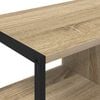 vidaXL Mobile laterale Sonoma 96.5 x 30 x 75 cm Legno multistrato