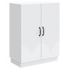 vidaXL Credenza Bianco 66 x 34,5 x 87 cm Legno ingegnerizzato