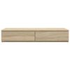 vidaXL Cassetti per letto Rovere Sonoma 100 x 36,5 x 16,5 cm