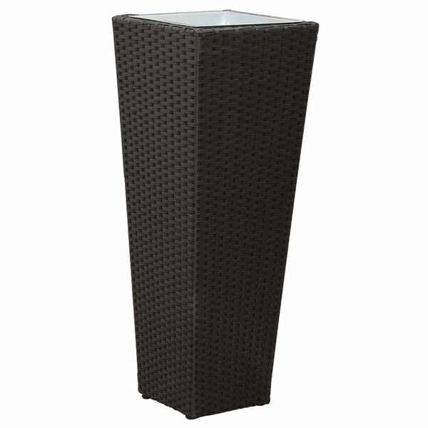 vidaXL Set da esterno 3 pcs Nero Metallo