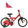 vidaXL Bicicletta per Bambini 12 Pollici per bambini di 2-4 anni Rosso