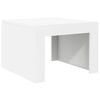 vidaXL Tavolino da Salotto Bianco 50x50x35 cm in Legno Multistrato