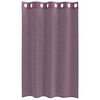 vidaXL Tende in Voile con Occhielli 2 pz Viola 140x175 cm