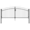 vidaXL Cancello Doppio WOERDEN 299,5 x 199,5 cm Acciaio Bloccabile