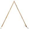 vidaXL Arco Nuziale Marrone Chiaro 202 x 95 x 254 cm
