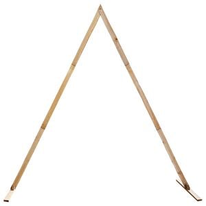 vidaXL Arco Nuziale Marrone Chiaro 202 x 95 x 254 cm
