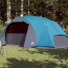 vidaXL Tenda da Campeggio Crossvent per 8 Persone Blu Impermeabile