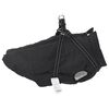 vidaXL Cappotto Cani con Imbracatura Impermeabile Riflettente Nero L52
