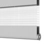 vidaXL Tenda a Rullo Zebra Larghezza Tessuto 60,9 cm Poliestere