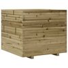vidaXL Fioriera da Giardino 80x80x72 cm in Legno di Pino Impregnato