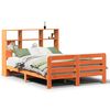 vidaXL Letto senza Materasso Marrone Cera 140x190 cm in Legno di Pino