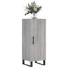 vidaXL Credenza Grigio Sonoma 34,5x34x90 cm in Legno Multistrato