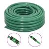 vidaXL Set Tubo da Giardino con Raccordi Verde 0,75" 20 m in PVC