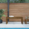 vidaXL Panca da Giardino Ambra 110x38x45 cm Legno Massello di Pino