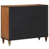 vidaXL Credenza Marrone 90 x 33 x 75 cm Legno di mango massello