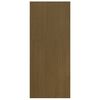 vidaXL Libreria/Divisorio Marrone 100x30x167,5 cm in Massello di Pino
