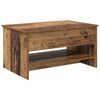 vidaXL Tavolino da salotto Legno vecchio 80 x 50,5 x 41,5 cm