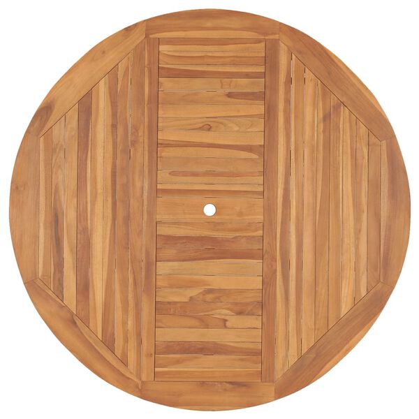 vidaXL Tavolo da Giardino 150x76 cm in Massello di Teak