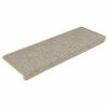 vidaXL Tappeti Autoadesivi Scale Aspetto Sisal 15 pz 65x21x4 cm Verdi