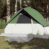 vidaXL Tenda da Campeggio a Cupola per 3 Persone Verde Impermeabile