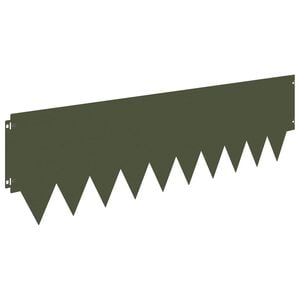 vidaXL Bordura per Prato 10 pcs metallo