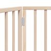 vidaXL Cancelletto per cani pieghevole 2 pannelli 160 cm in legno di pioppo