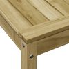 vidaXL Tavolo Invaso con Ripiano 82,5x50x75cm Legno Impregnato di Pino