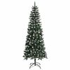 vidaXL Albero di Natale artificiale con 300 LED Verde 240 cm