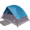 vidaXL Tenda da Campeggio a Cupola per 2 Persone Blu Impermeabile