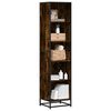 vidaXL Libreria Rovere Fumo 40x35x170,5 cm in Legno Multistrato