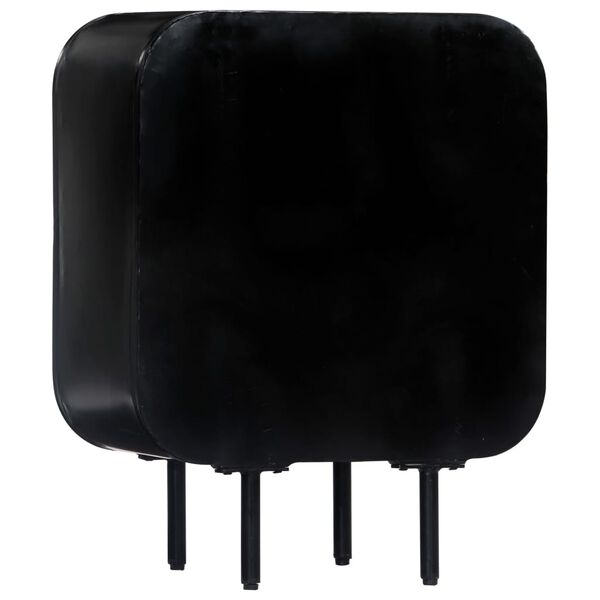 vidaXL Credenza 60x30x75 cm Legno Massello di Mango e Ferro