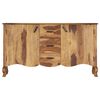 vidaXL Credenza 145x40x80 cm in Legno Massello
