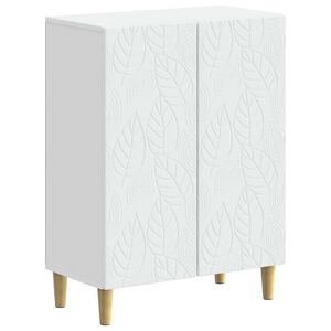 vidaXL Mobiletto da Bagno DELFT Bianco 59,5 x 31 x 80 cm