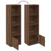 vidaXL Libreria Rovere Marrone 31x24x102 cm in Legno Multistrato