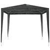 vidaXL Gazebo Professionale 2,5x2,5 m Antracite 90 g/m²