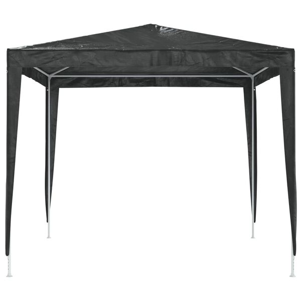vidaXL Gazebo Professionale 2,5x2,5 m Antracite 90 g/m²