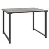 vidaXL Tavolo da Giardino Antracite 55x40x37 cm Acciaio