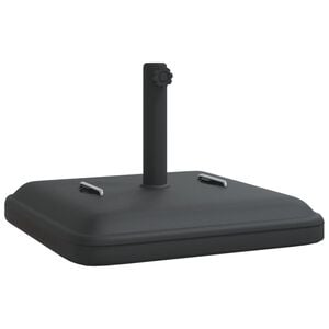 vidaXL Base per Ombrellone con Manici per Pali &Oslash;38/48 mm 27kg Quadrata