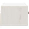 vidaXL Comodini a Muro 2 pz Bianchi 40x29,5x22 cm