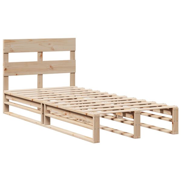 vidaXL Letto senza Materasso 90x190 cm in Legno Massello di Pino