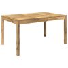 vidaXL Tavolo da cena da giardino Bianco 147 x 88,5 x 75 cm