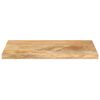 vidaXL Piano per Tavolo 60x20x2,5cm Rettangolare Legno Massello Mango