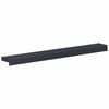 vidaXL Soglia della Finestra Antracite con Venature del Legno PVC