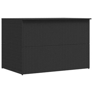 vidaXL Baule da Giardino Nero 150x100x100 cm in Polyrattan
